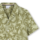 Camisa em popelina de algod&atilde;o BOSS 
                    MENINO