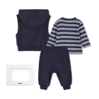 Conjunto de cal&ccedil;a, cardig&atilde; e camiseta BOSS 
                    BOY