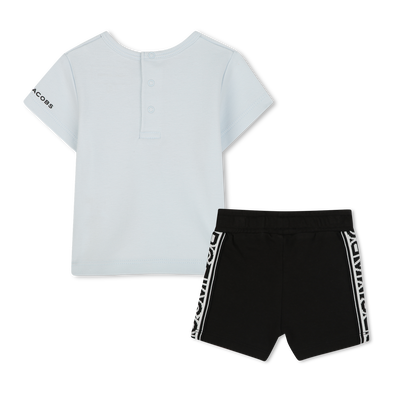 Cotton T-shirt and shorts MARC JACOBS UNISEX