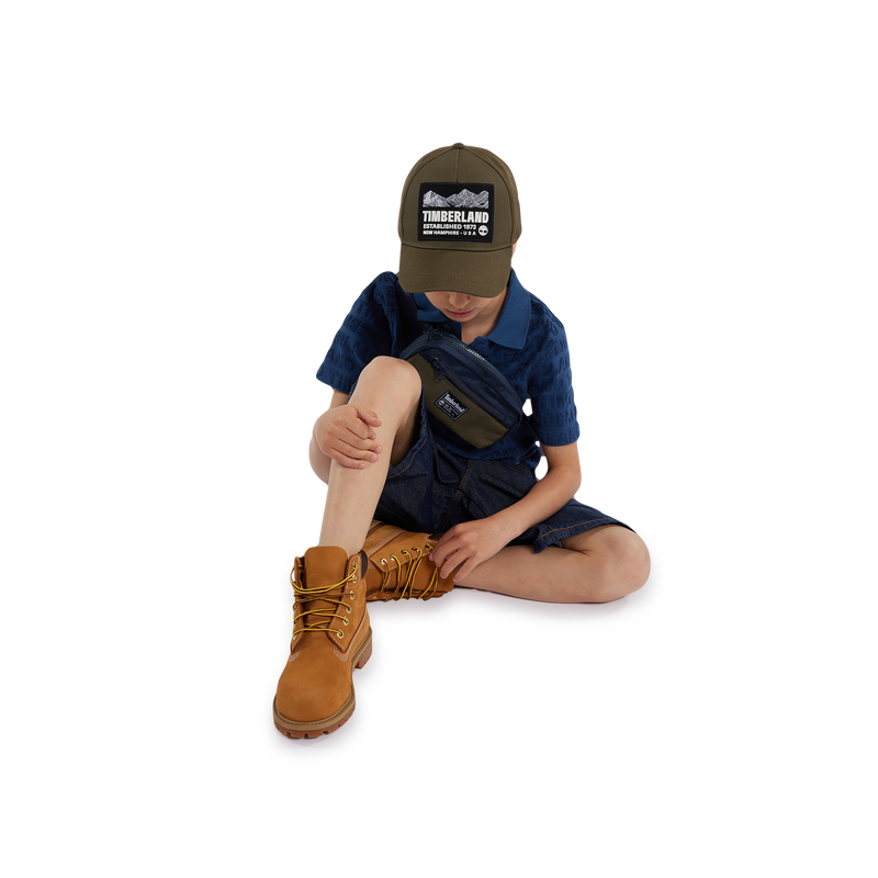 Polo de manga curta em felpa TIMBERLAND 
                    BOY