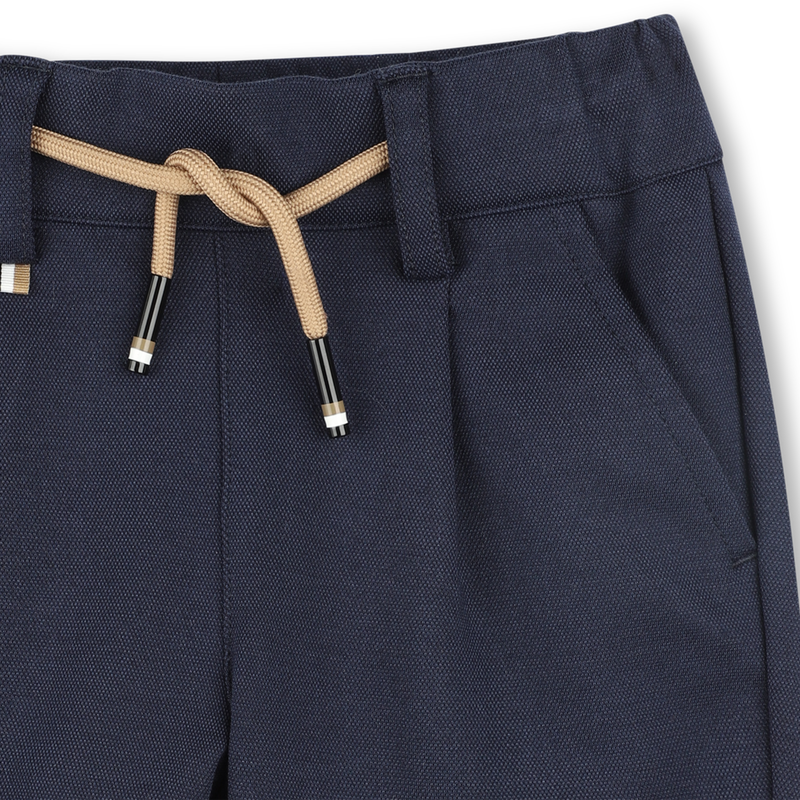 Cal&ccedil;&otilde;es lisos cintura el&aacute;stica BOSS 
                        BOY