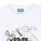 T-shirt de manga curta de algod&atilde;o KENZO KIDS 
                    MENINO