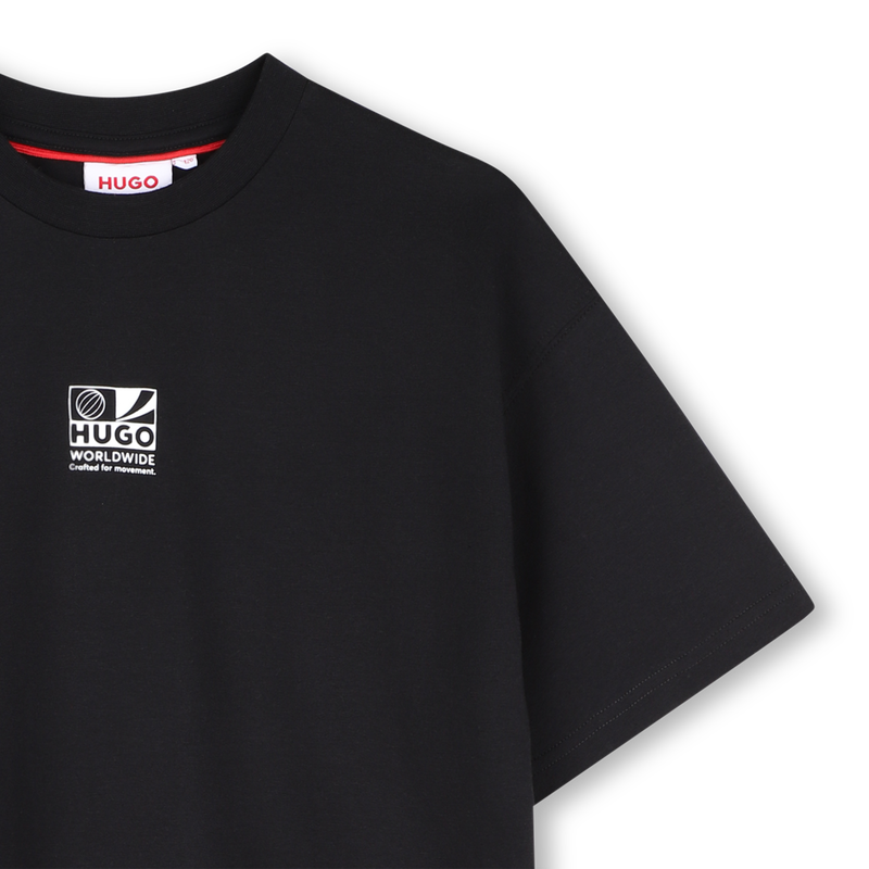 Camiseta de mangas curtas HUGO 
                        BOY