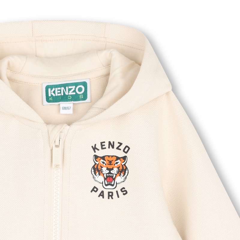 Conjunto de cardig&atilde; e short KENZO KIDS 
                        UNISEX