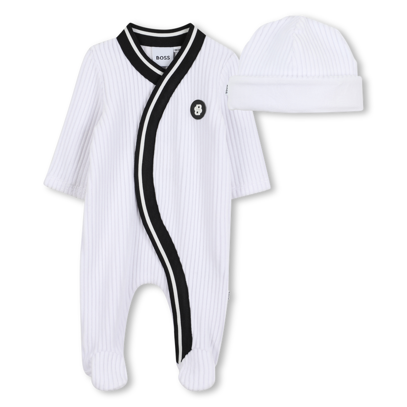 Conjunto de pijama e chapéu BOSS 
                    BOY