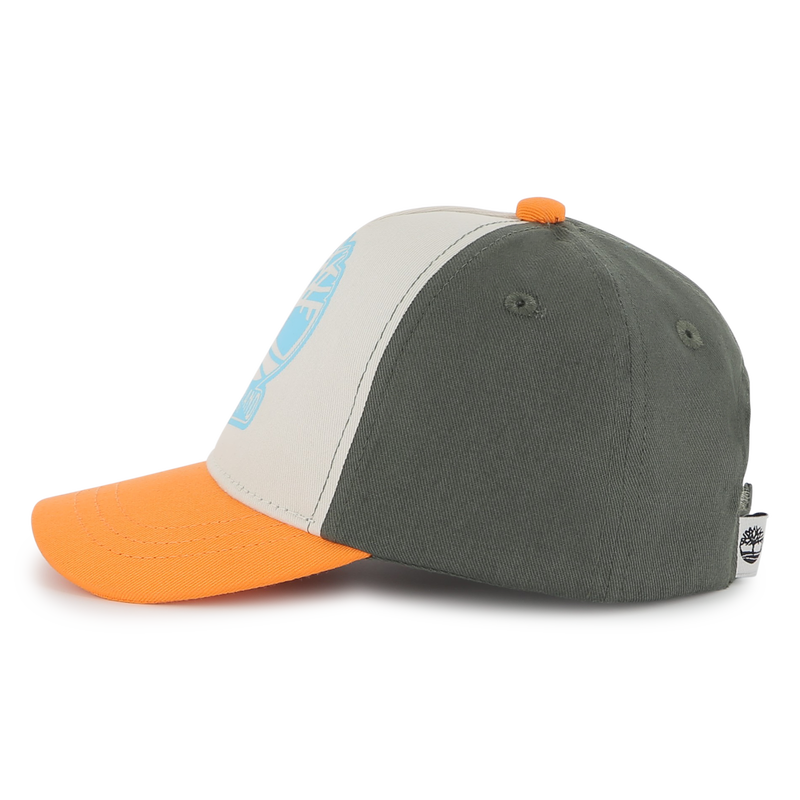 Bon&eacute; tricolor com velcro TIMBERLAND 
                        BOY