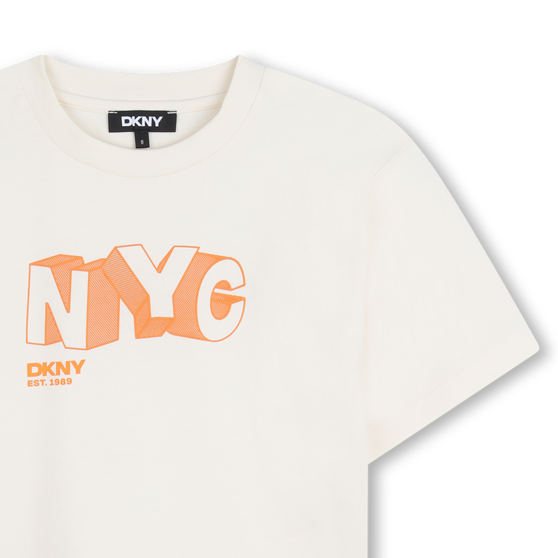 T-SHIRT DE MANGA CURTA DKNY 
                        BOY