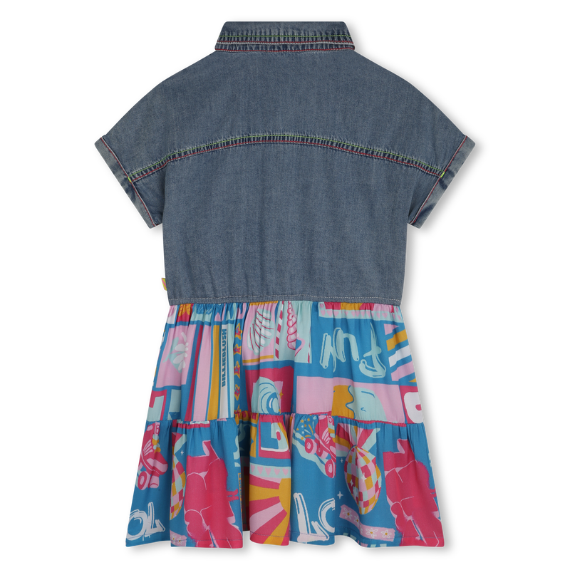 Vestido com gola de camisa BILLIEBLUSH 
                    GIRL