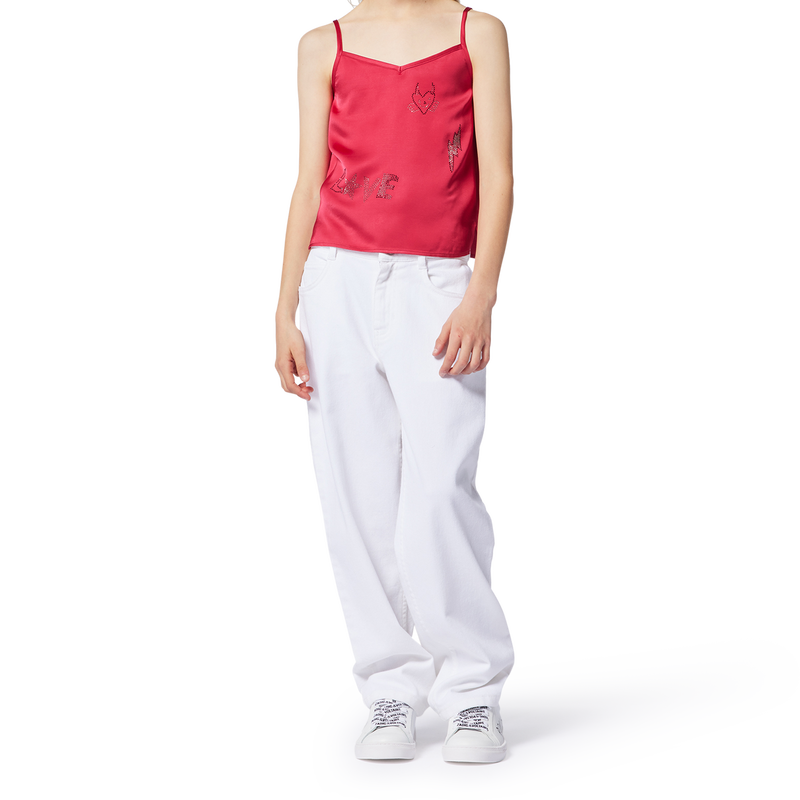 Cal&ccedil;as com cintura ajust&aacute;vel ZADIG & VOLTAIRE 
                        MENINA