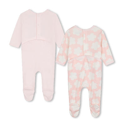Conjunto de dois pijamas de algod&atilde;o KENZO KIDS UNISEX