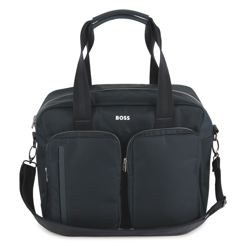 Saco muda-fraldas com fecho BOSS 
                        UNISEX