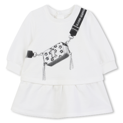 Vestido de lã de algodão MARC JACOBS UNISEX