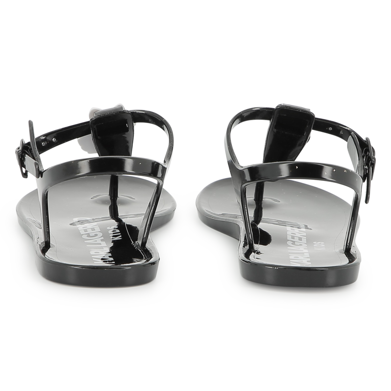 Sand&aacute;lias de fivela KARL LAGERFELD KIDS 
                        GIRL