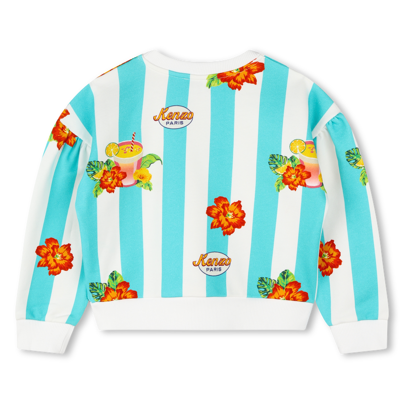 Sweatshirt em moletão KENZO KIDS 
                    GIRL
