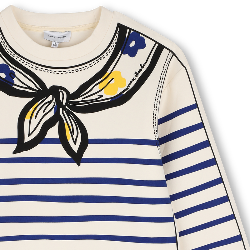 Vestido de mangas longas MARC JACOBS 
                        GIRL