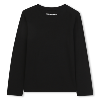 Camiseta de manga comprida KARL LAGERFELD KIDS GIRL