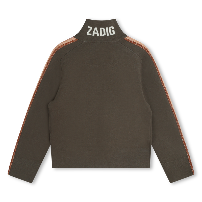 Cardigã de malha com faixas ZADIG & VOLTAIRE 
                    GIRL