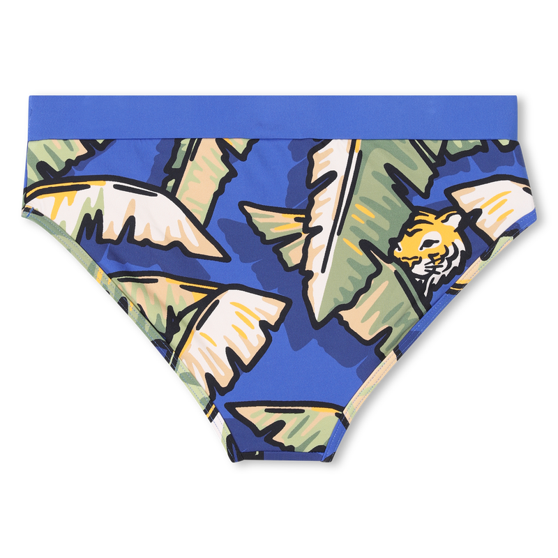 Biqu&iacute;ni com palmeiras KENZO KIDS 
                        GIRL