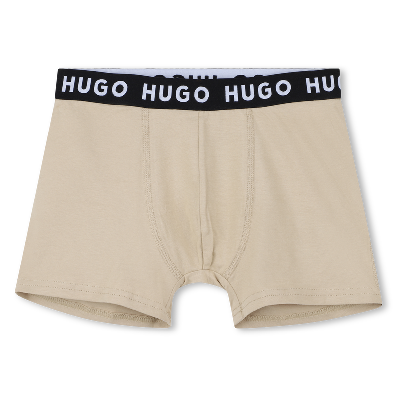 Pack de 2 cuecas boxer HUGO 
                    BOY