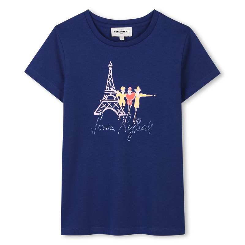 T-shirt de manga curta SONIA RYKIEL 
                        GIRL