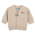 Cardigan em moletom KENZO KIDS 
                    UNISEX
