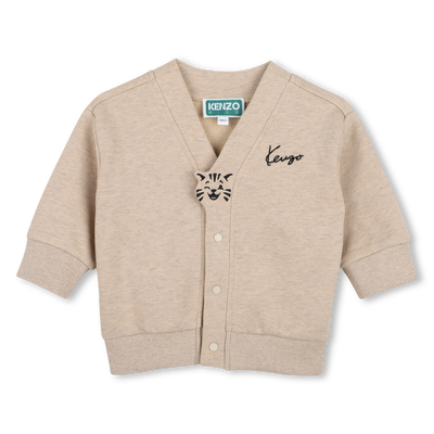 Cardigan em moletom KENZO KIDS UNISEX