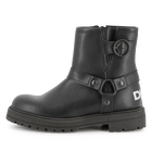 Botas de motociclista de couro de vaca DKNY 
                    GIRL