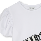 T-shirt com mangas fantasia MARC JACOBS 
                    GIRL