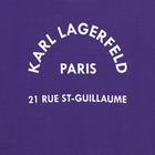 Sweatshirt com estampado KARL LAGERFELD KIDS 
                    GIRL
