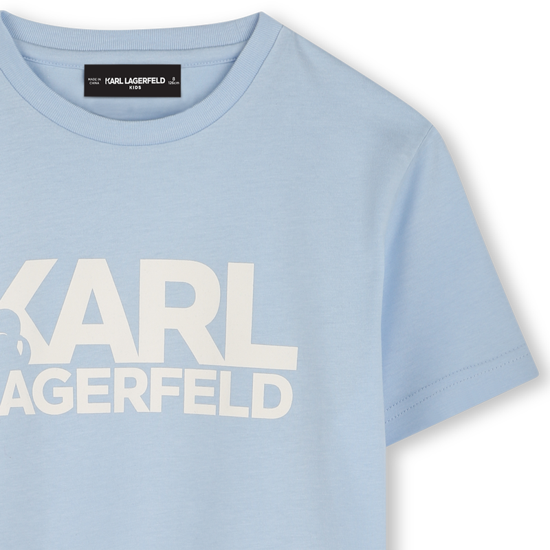 T-shirt de manga curta KARL LAGERFELD KIDS 
                        BOY