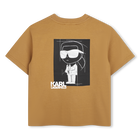 Camiseta de mangas curtas KARL LAGERFELD KIDS 
                    BOY