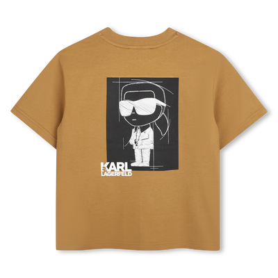 Camiseta de mangas curtas KARL LAGERFELD KIDS BOY