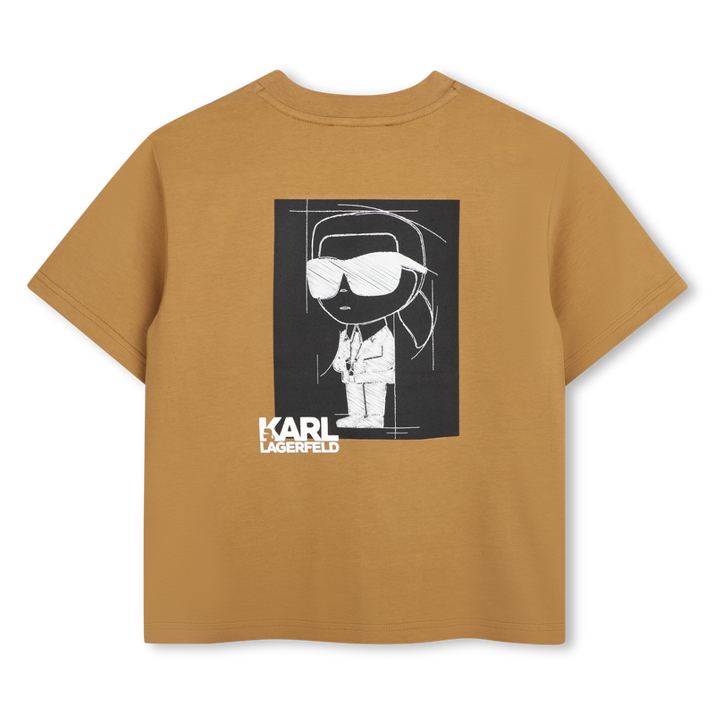 Camiseta de mangas curtas KARL LAGERFELD KIDS 
                        BOY