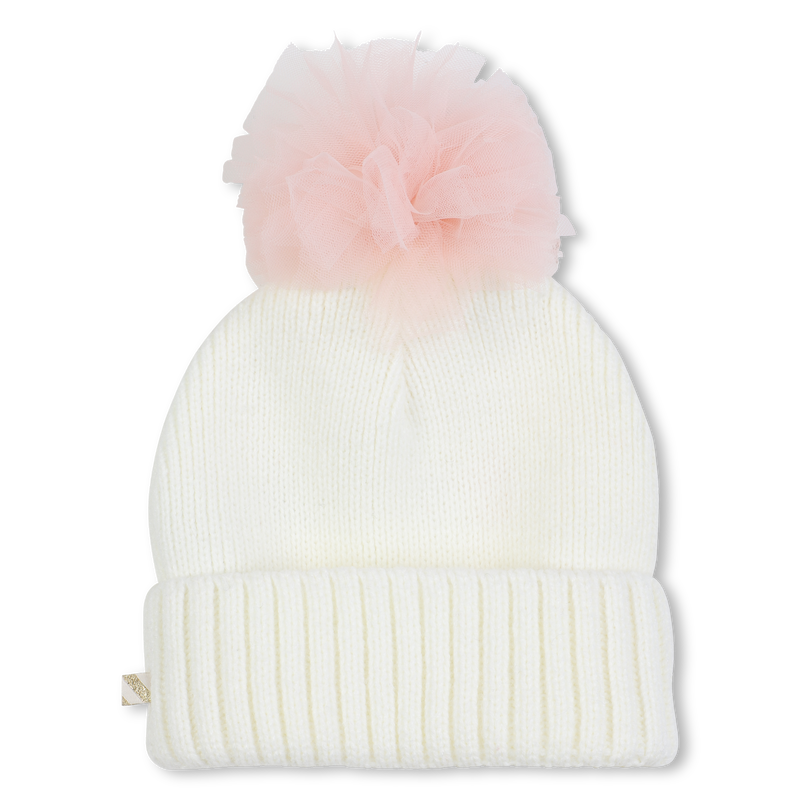 Gorro de malha com pompom BILLIEBLUSH 
                        GIRL