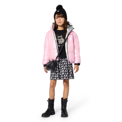 Camiseta de manga longa KARL LAGERFELD KIDS MENINA