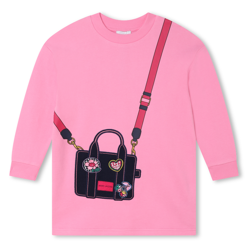 Fleece dress THE MARC JACOBS 
                    GIRL