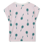 T-shirt de manga curta KIDS AROUND 
                    GIRL