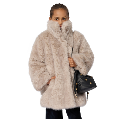 Mala de ombro em pele de cordeiro CHLOE GIRL