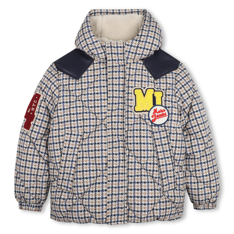 Casaco acolchoado com capuz MARC JACOBS 
                        BOY