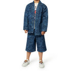 Bermudas de ganga estampadas KENZO KIDS 
                    MENINO