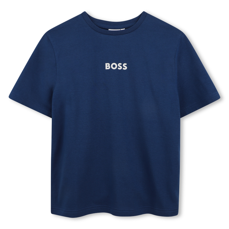 T-SHIRT MANGAS CURTAS BOSS 
                        MENINO