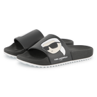 Chinelos com estampa KARL LAGERFELD KIDS 
                    BOY