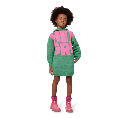 Vestido brilhante com capuz BILLIEBLUSH GIRL