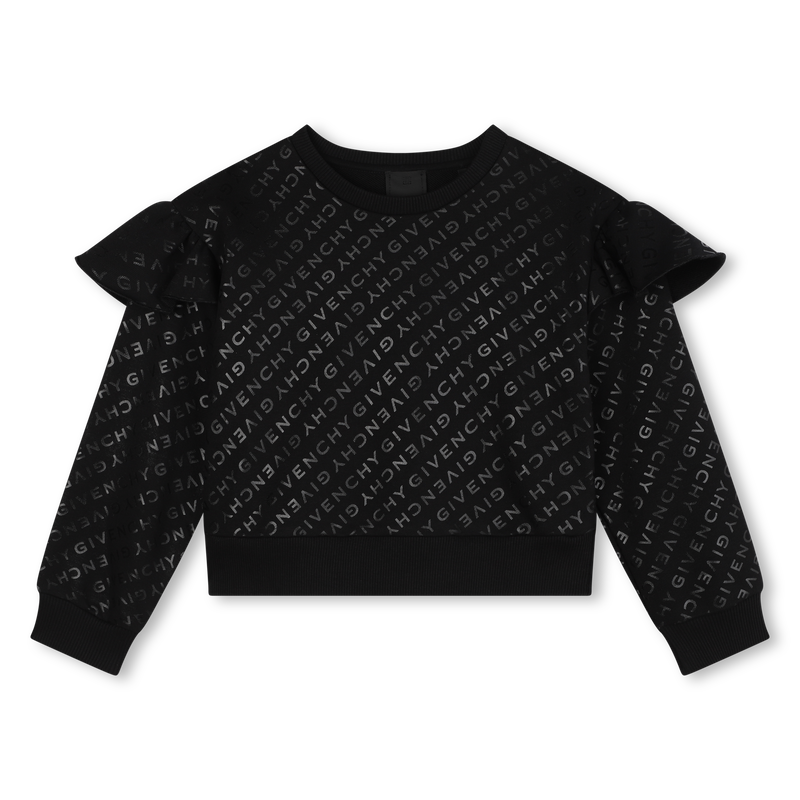 Sweatshirt moletão estampada GIVENCHY 
                    GIRL