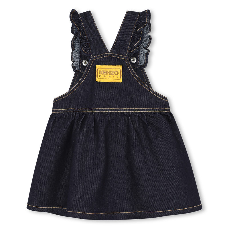 Vestido em denim KENZO KIDS 
                        GIRL