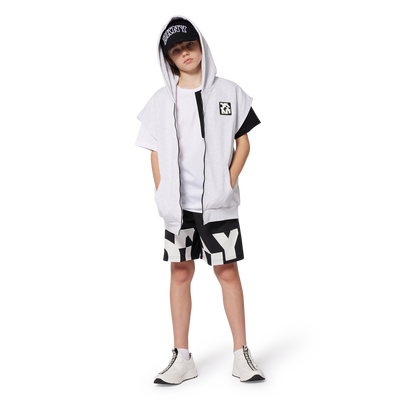 T-shirt larga com bolso DKNY UNISEX