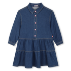 Vestido de ganga com colarinho BILLIEBLUSH 
                    GIRL