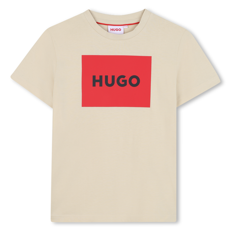 T-shirt de manga curta HUGO 
                        BOY