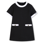 Vestido de manga curta KARL LAGERFELD KIDS 
                    GIRL