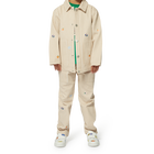 Blus&atilde;o de sarja &agrave;s riscas KENZO KIDS 
                    UNISSEXO